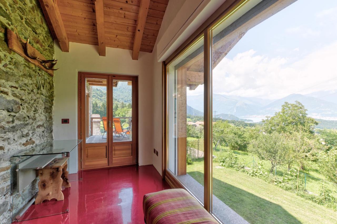 Chalet Con Piscina E Vista Panoramica Colico Exterior photo